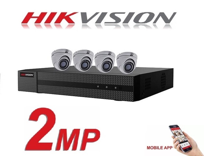 Hikvision 4ch Dvr with 1Tb HDD