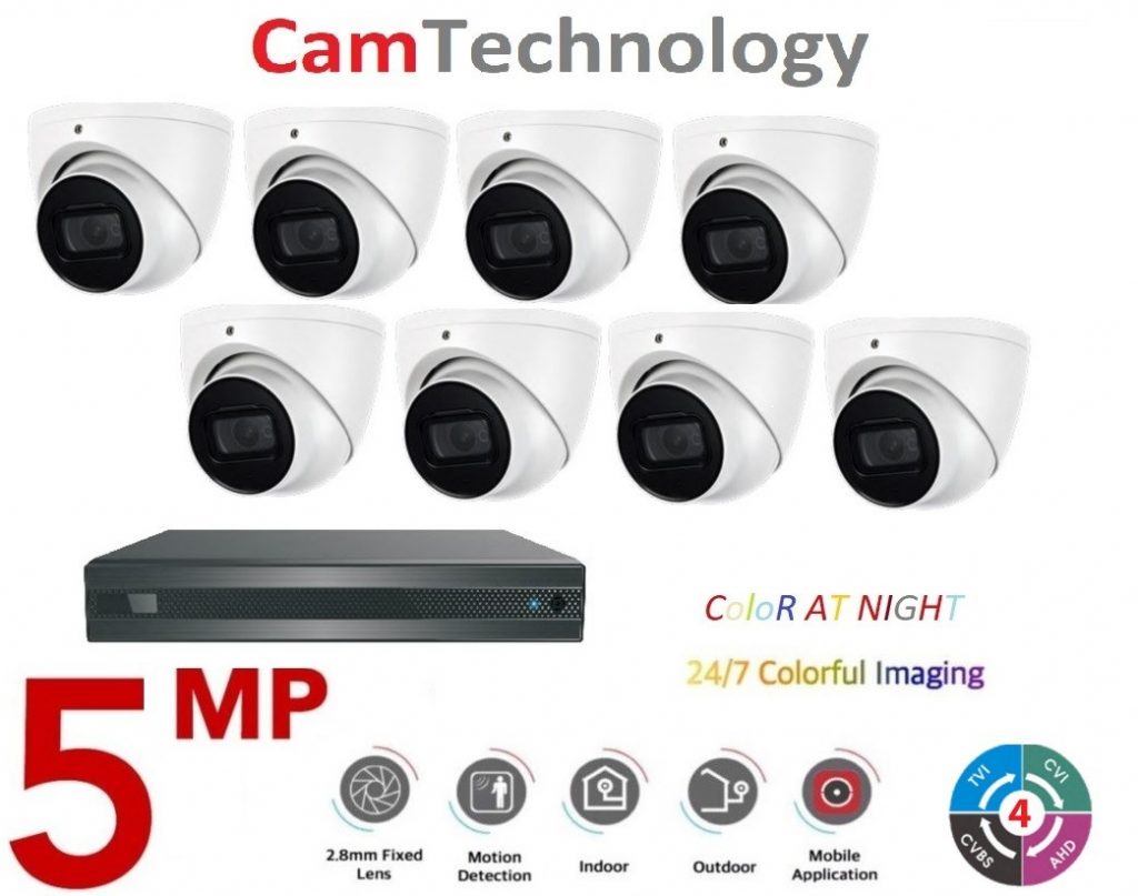 5MP 8 channel Camtechnology