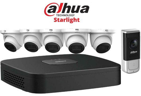 Dahua Starlight 8ch NVR with 2Tb HDD,